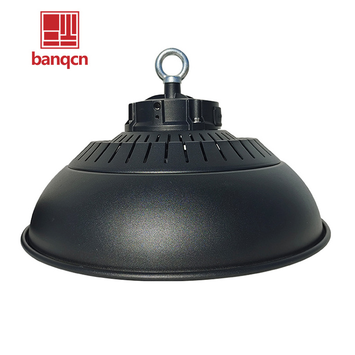 Banqcn 26000 Lumen Ip65 200Watt Outdoor 0-10V Dimmable Industrial Led High Bay Light Fixture For Warehouse Badminton Court