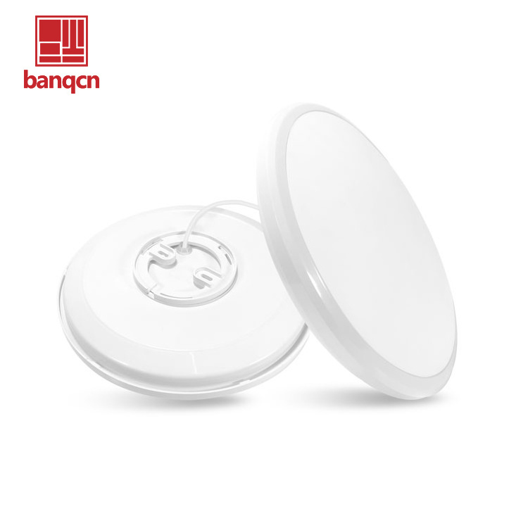 Banqcn Motion Sensor LED Ceiling Light with Remote 12 Inch Wired Flush Mount 3000K 4000K 5000K 2400LM Dimmable for Closet