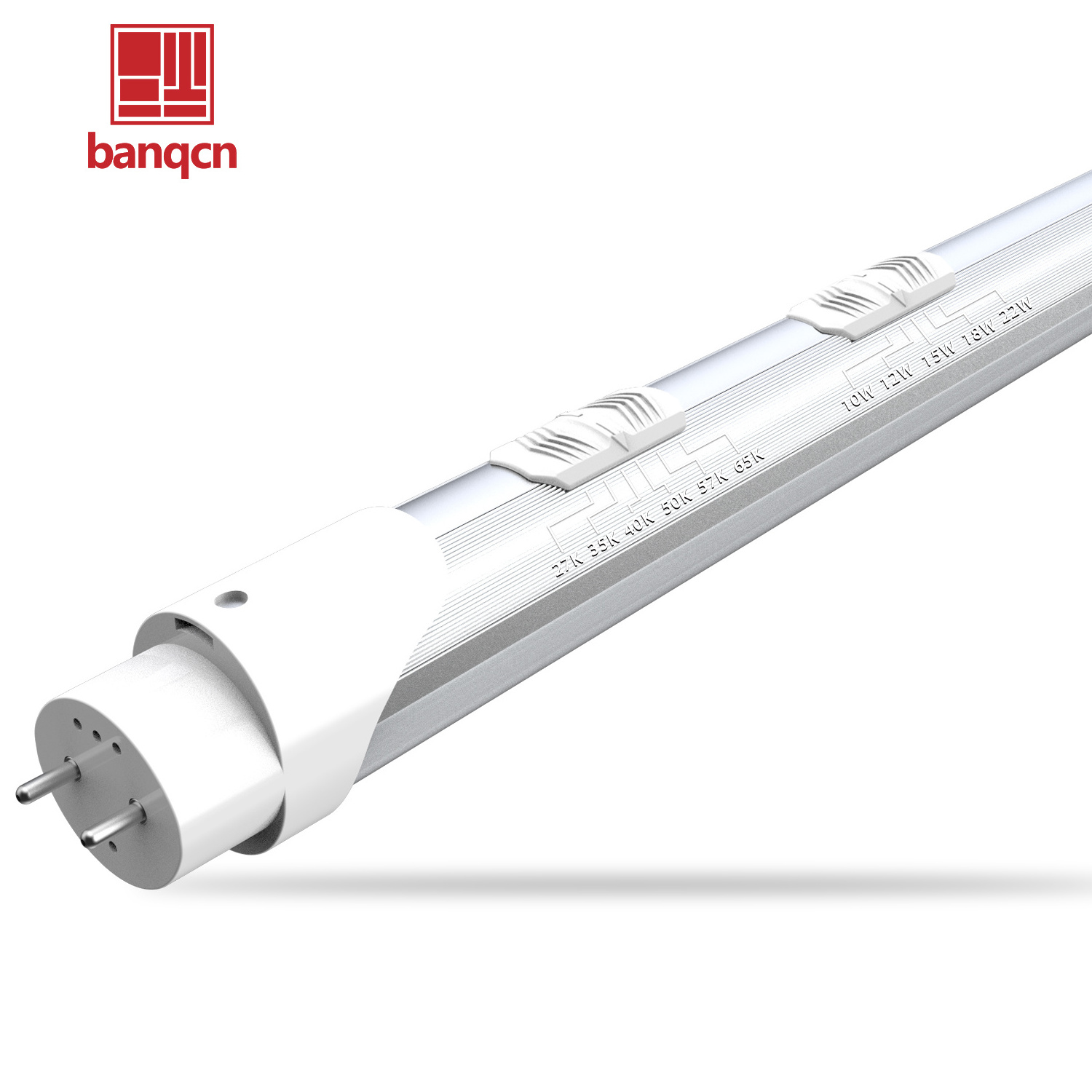 Banqcn living room bedroom bar 120cm 4ft led tube housing aluminum pc 18w integrated 6cct 5wattage t8 led tube light