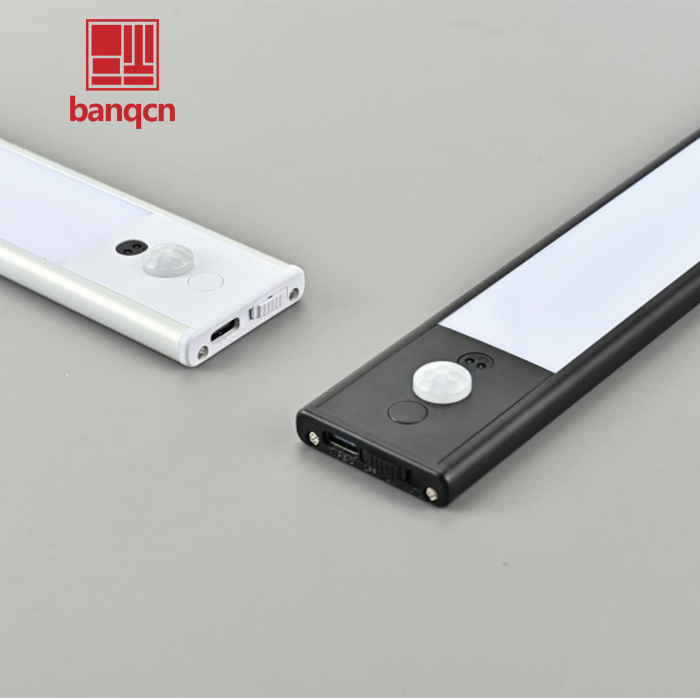 Banqcn LED Cabinet Light Lamp Furniture Light OEM Switch Magnetic Wall Motion Sensor Under LED Cabinet Light