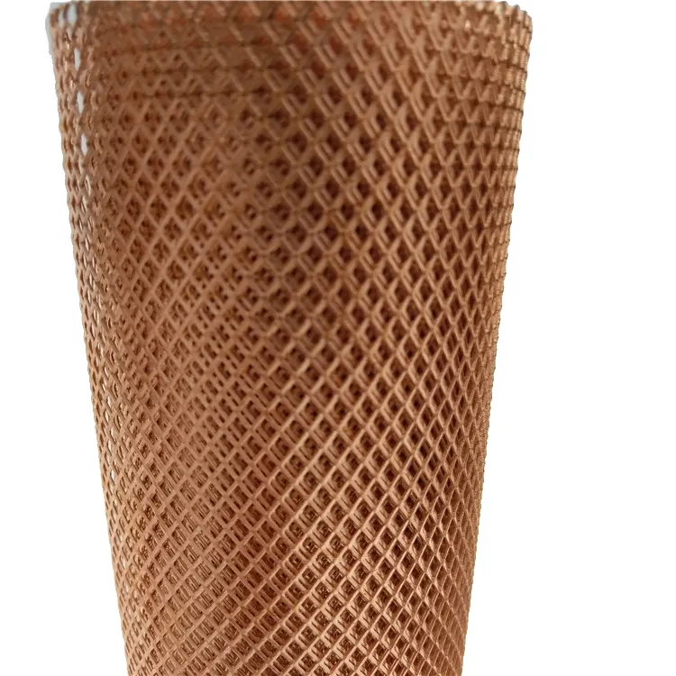 High Quality Diamond Hole Brass/Aluminium /Copper Expanded Metal Mesh