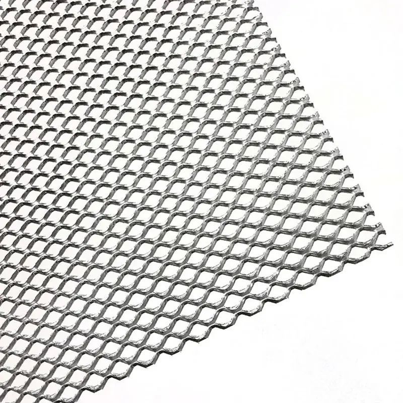 Round micro hexagonal hole aluminium plate stainless steel perforated metal mesh