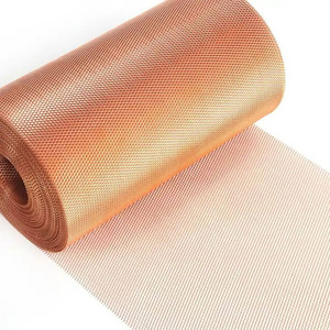 Copper Micro Expanded Metal Mesh For Wind Turbine Lightning Strike Protection