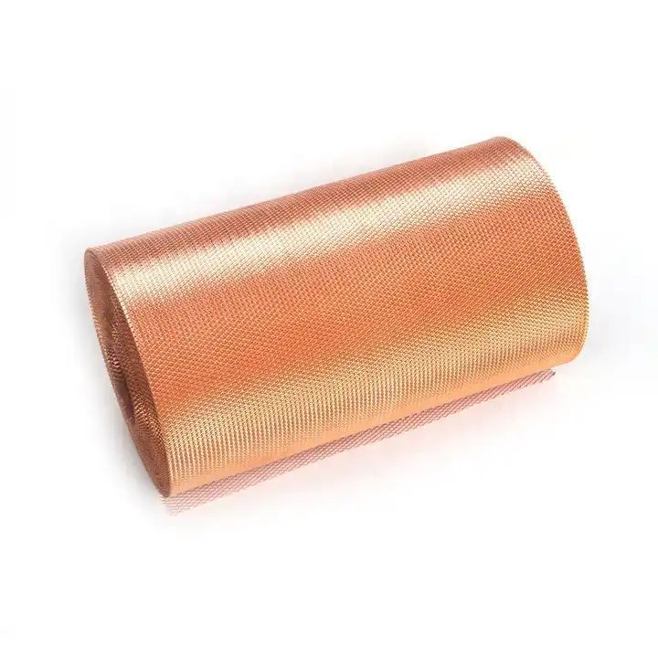 Copper Micro Expanded Metal Mesh For Wind Turbine Lightning Strike Protection