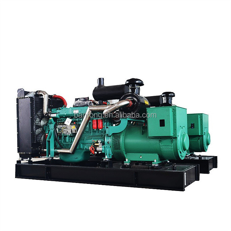 Famous brand dinamo dc 24v 150kw generator price with 6BTAA5.9-G12 engine