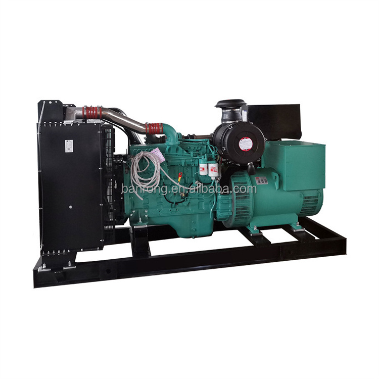 Famous brand dinamo dc 24v 150kw generator price with 6BTAA5.9-G12 engine