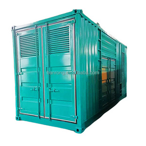 Factory direct sale 1000kw containerized diesel generator 1 megawatt with 1250kva 3 phase diesel engine