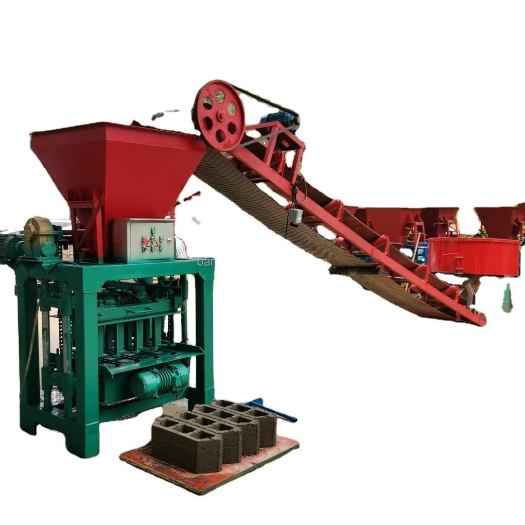 Banrong Brick Making Machine of Production Concrete Block Mini High Pressure Manual Concrete Cement Maker