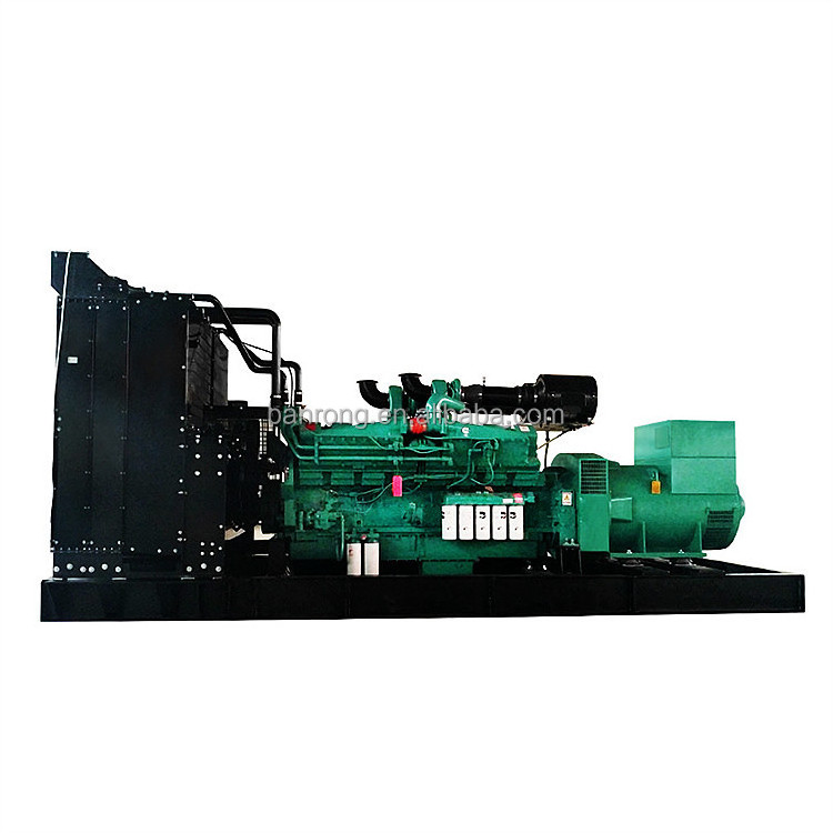 Factory direct sale 1000kw containerized diesel generator 1 megawatt with 1250kva 3 phase diesel engine