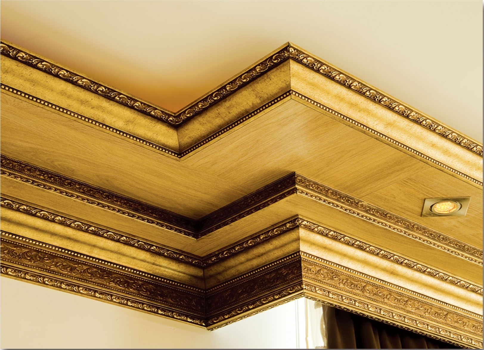 New Design PS Material Flower Baseboard & Crown Molding Decoration for Ceiling Wall