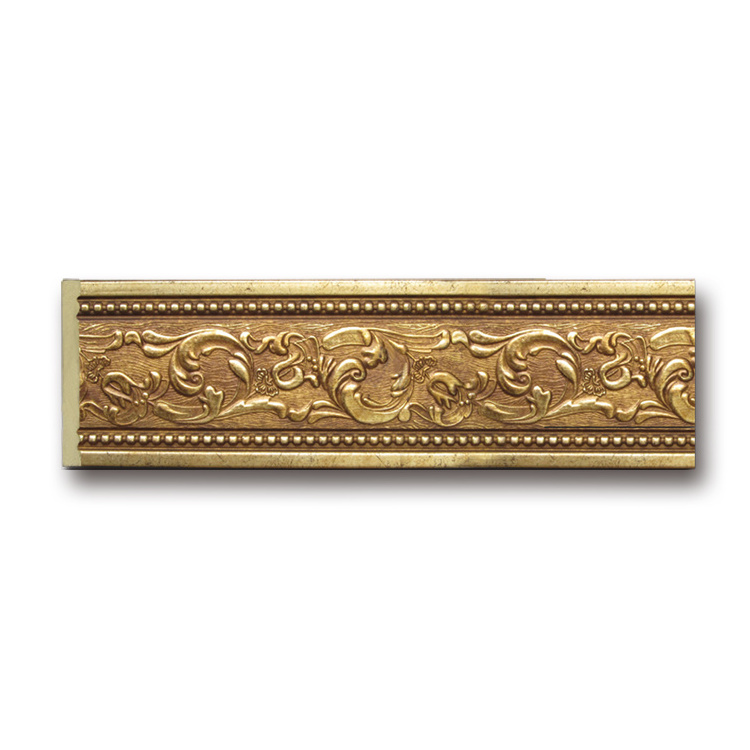 Banruo Classical Carved Style Polystyrene Plastic Crown Moulding Ceiling Cornice For Home