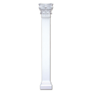 Banruo European Style White Plastic Roman Pillar and Column for Hotel Decoration