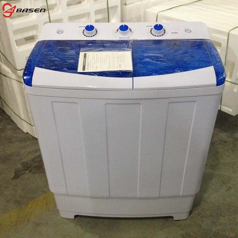 7.8kgs semi automatic twin-tub washing machine with washer and dryer