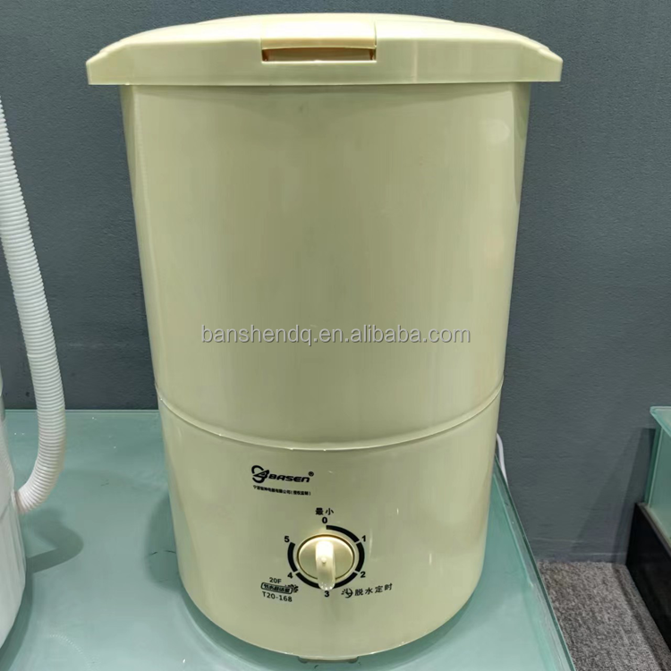 Fast Dry Mini Manual Clothes Dryer Portable Laundry Spin Dryer for Home Dorm Apartment