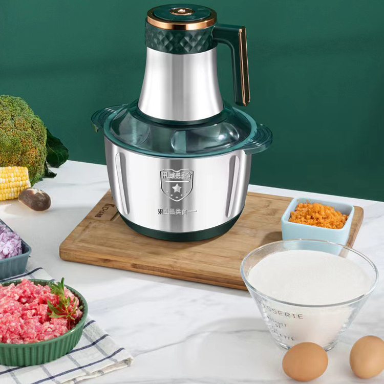 5-in-1Multifunctional Electric Food processor Kitchen Commercial  Fruit Mixer Vegetable Meat Grinders