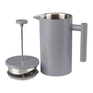 Dishwasher Safe Rust-Free custom coffee press french portable french press coffee maker french press coffee