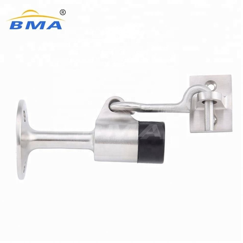 Factory High Quality Gate Stopper Rubber Stainless Steel Sliding Glass Door Stopper