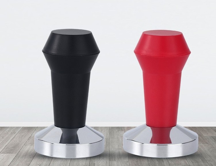 58mm Espresso Tamper Premium Barista Coffee Tamper with Calibrated Spring Loaded 100% Stainless Steel Base Coffee Tamper