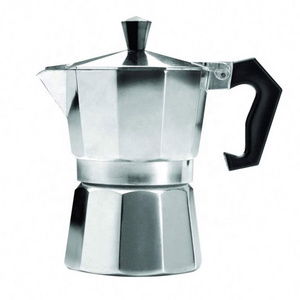 high quality italiana cafetera mokapot set stovetop induction italian stove top aluminum mocha espresso coffee maker moka pot