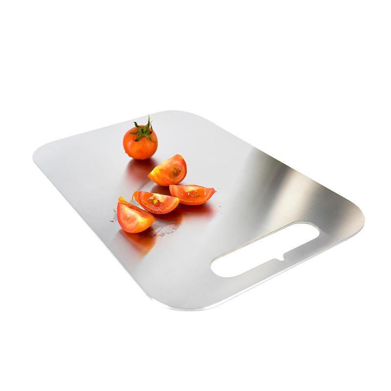 Stainless Steel Household Vegetable Fruit Chopping Board Meat Anti Bacterial Cutting Board