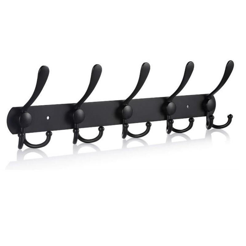 Metal Wall Coat Hook Rack Stainless Steel Storage Hanging Towel Clothes Robe Door Hook Hanger Wall Mount Hook For Clothes