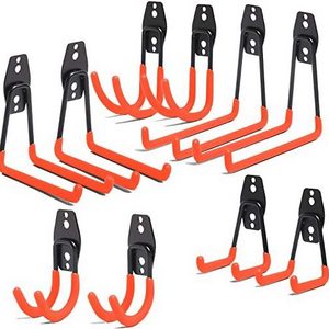 Heavy Duty Utility Balcony Hook Wall Mounted Storage Tool Hanger Ladder Hook  Minimalist Multifunction Slatwall Garage Hooks