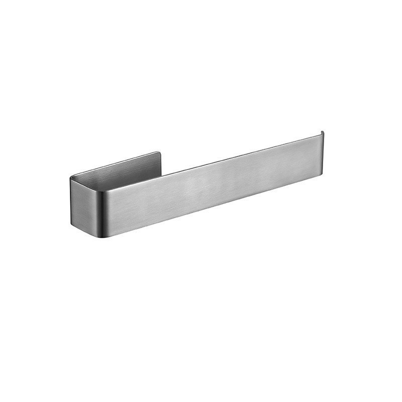 Factory Supply SUS 304 Stainless Steel Towel Self Adhesive Towel Bar Hand Towel Holder For Bathroom kitchen