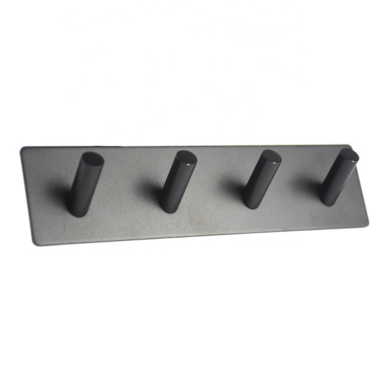 Hot Sale Self Adhesive Hooks Sticky Stainless Steel metal Towel Coat Robe Hooks Wall Hooks Heavy Duty for Kitchen Bathrooms