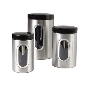 Cheap Price Wholesale Metal Canister For Food Coffee Gator Coffee Canister Stainless Steel Coffee Bean Storage Container