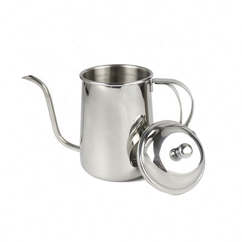 Casual Minimalist Business 304 stainless steel coffee drip pot kettle pour over coffee kettle