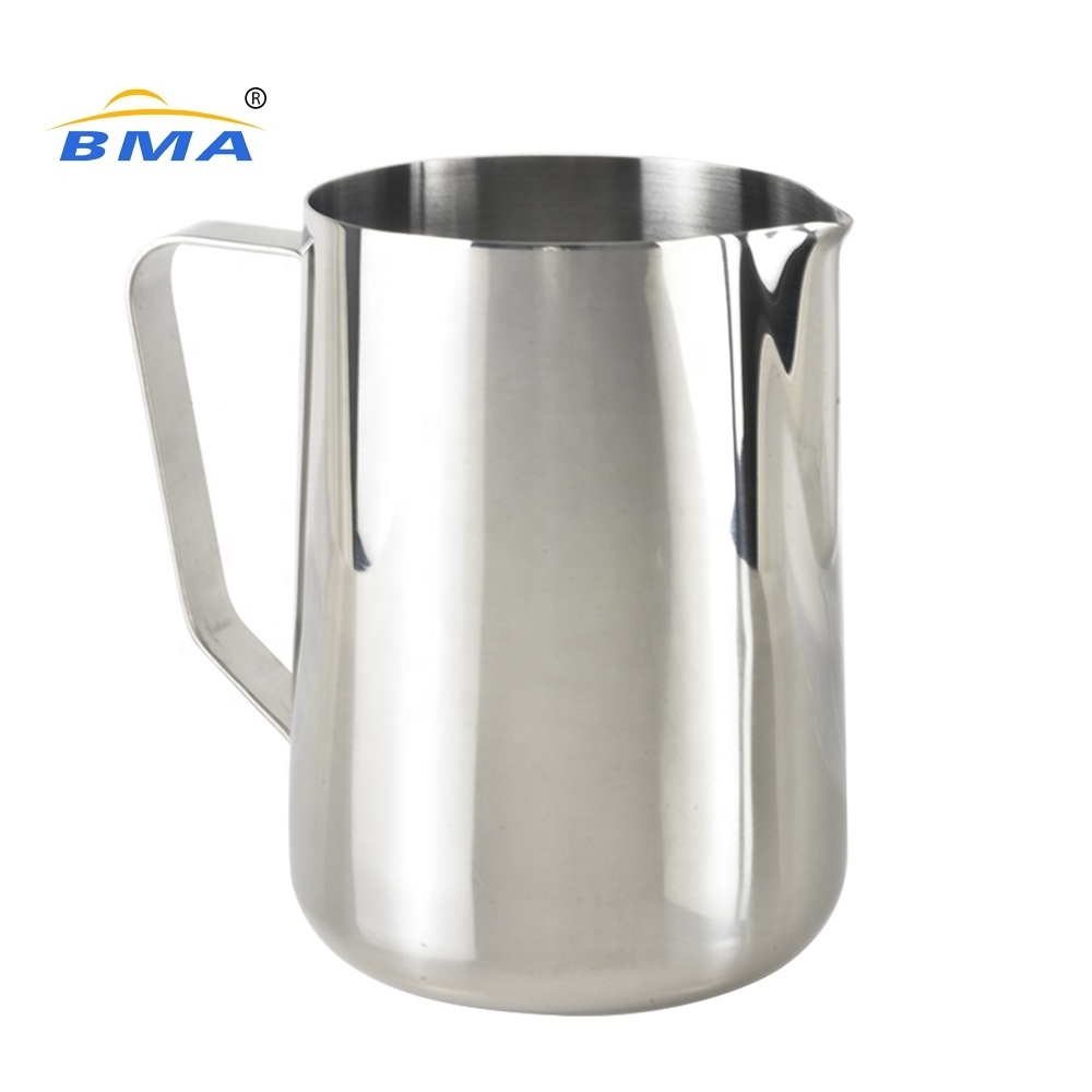 Custom espresso latte art garland frother barista stainless steel coffee frothing pitcher milk jug