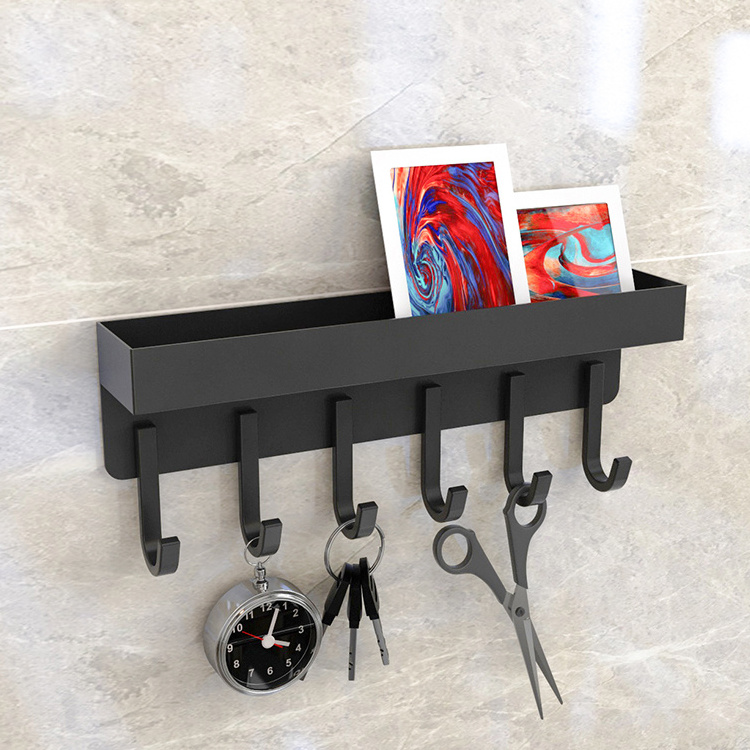 home magnetic wall mount organizer mail and key rack hanger hooks key holder for wall decorative