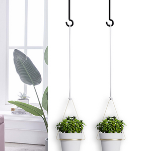 Modern Wall Plant Hanger with Hanging Pot for Living Room Kitchen Window Home Decor