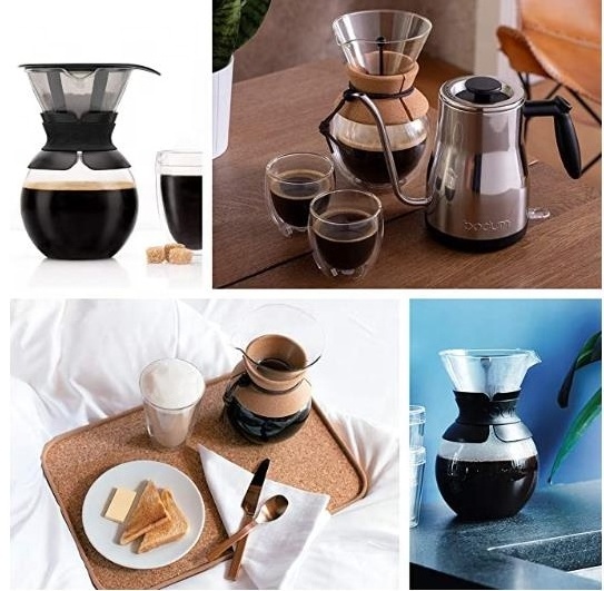 Coffee drip Custom Glassware Pour Over Coffee Carafe Pot Manufacturer Wholesale Hand Made tea pot set coffee server