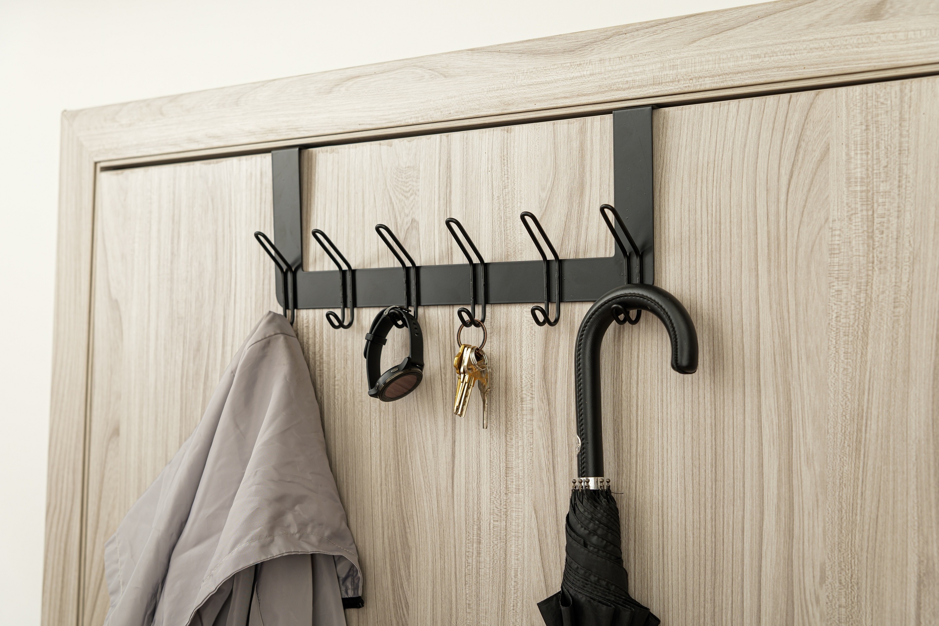 Hanging Rack Over Door Coat Hooks coat hook over the door towel bar hanger