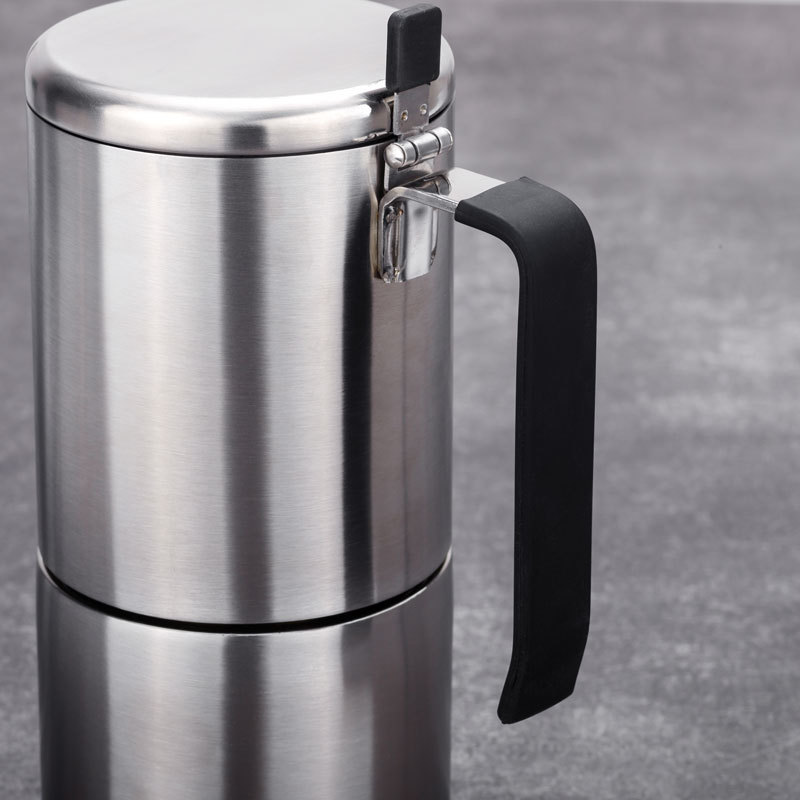 Stovetop Espresso Coffee Maker Cafetera Italiana Acero Inox Italian Coffee Makers Stainless Steel Moka Pots