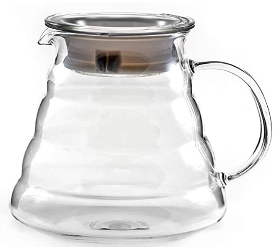 Glass Coffee Kettle Tea Drip Pot Glass Coffee Carafe Pour Over Coffee Maker Accessory