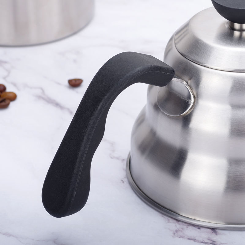 High Quality Black Espresso coffee maker Tea Coffee Pour Over Coffee Kettle Pot Stainless Steel Gooseneck Kettle