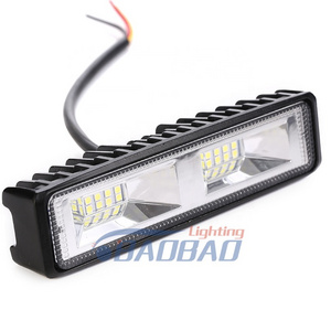 BAOBAO Lighting BB062 4000lm 16LED 48W SUV Off Road Spotlights Fog DRL LED Work Light For Car Jeep Truck Boat Motorcycles