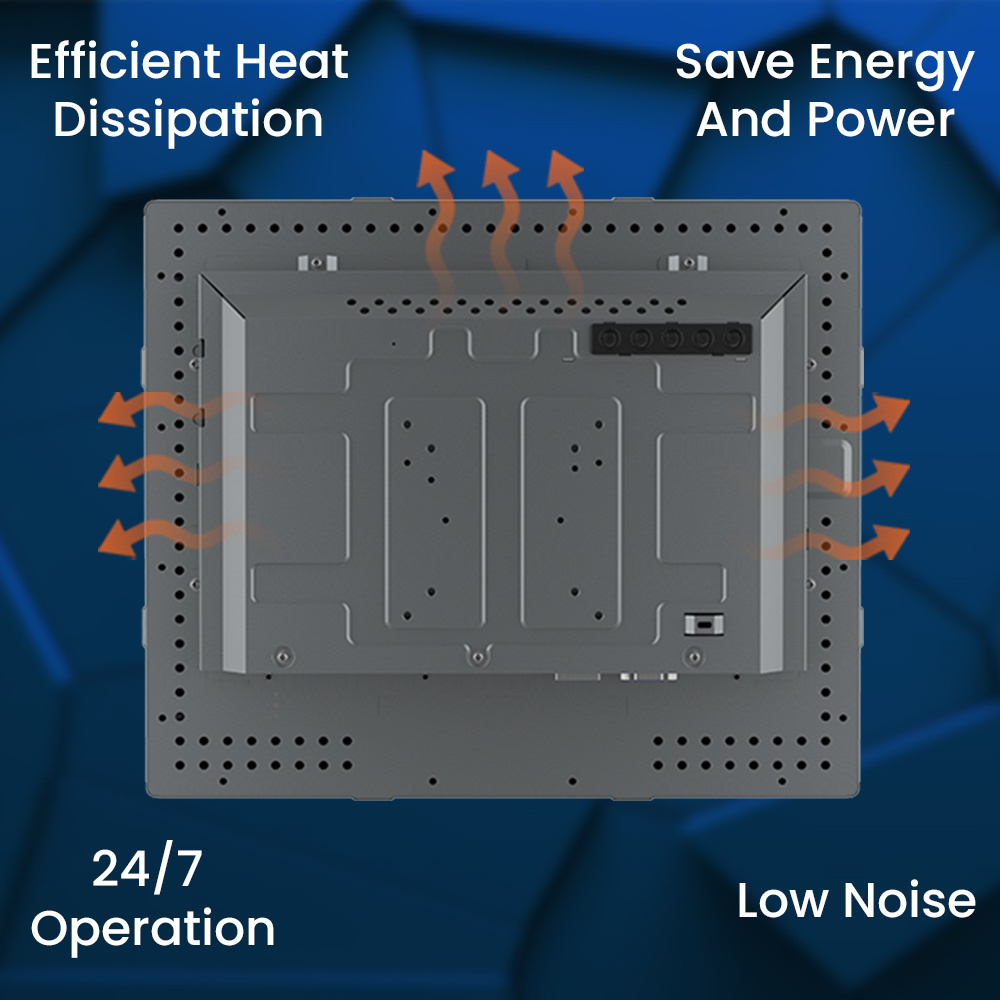 High Quality 15, 17, 19 inch LCD Industrial Open Frame Capacitive Touch Screen Monitor