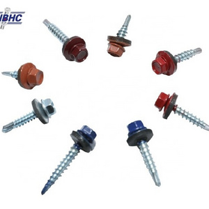 NBHC007SC Din7504 Hex head self drilling screw with EPDM washer roofing screw Metal Screws