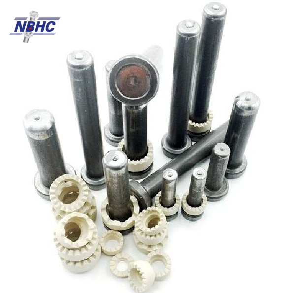 NBHC013BO Welding stud Bolt with ceramic ferrule for steel structure Head Self Clinching stud bolt shear studs