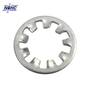 NBHC005WA DIN 6797 DIN 6798 serrated stop gasket toothed washers external internal tooth lock washer