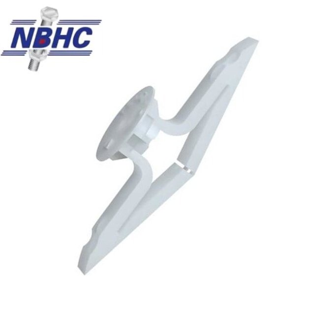 NBHC030AN Good Price Customized  Butterfly Anchor Plasterboard Wall Plugs Plastic Drywall Wall Anchors with Screw