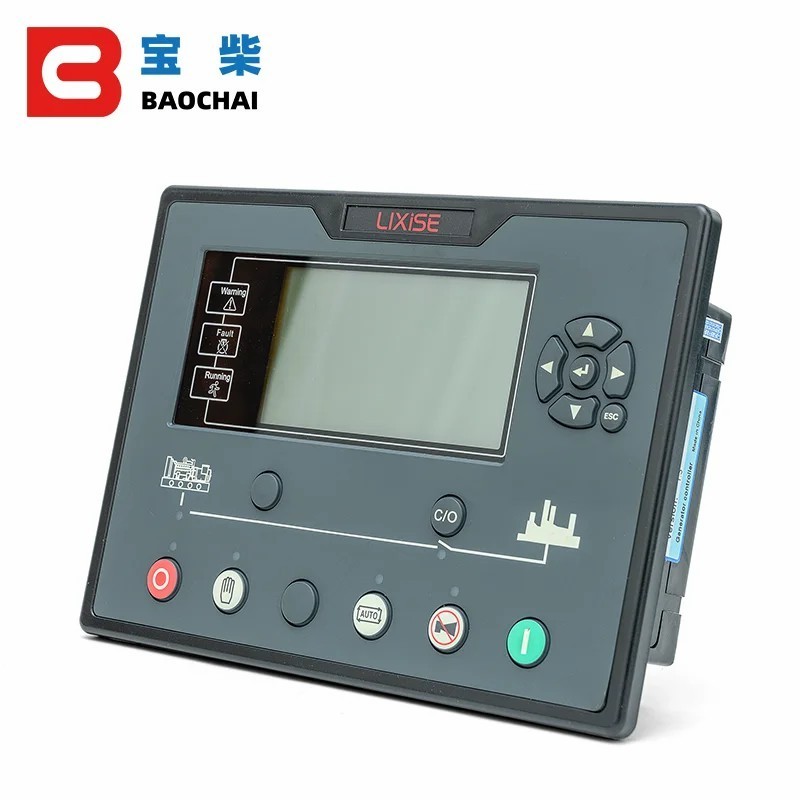 LXC7110 Lixise Generator Spare Parts Control Unit Module Accessories with LCD Display SMS RS485 30A Genset Controller Panel