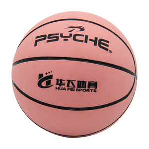 Custom Colorful Dog Pet Training Rubber Toy Ball Kids Baby High Bouncing Mini Basketball Game Balls