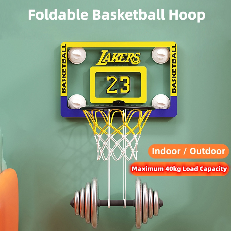 Wholesale Indoor Wall Mounted Portable Mini Basketball Board Basketball Hoop for Kids Playing Game