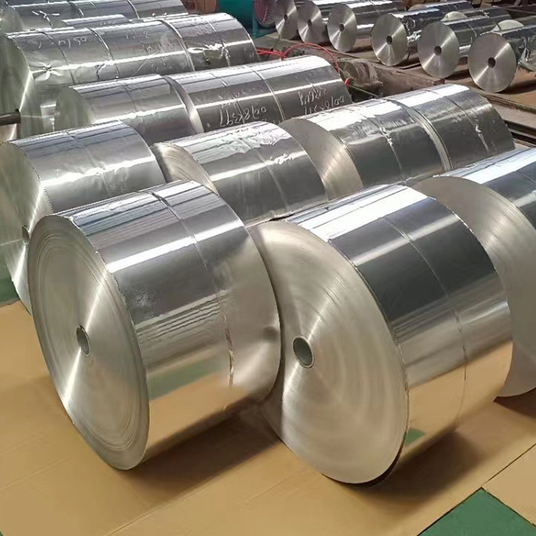 Factory Direct Supply High Quality Aluminum Printed Aluminium Foil Jumbo Roll 3003 8011 8079 H0 PTP Blister Aluminium Foil coil