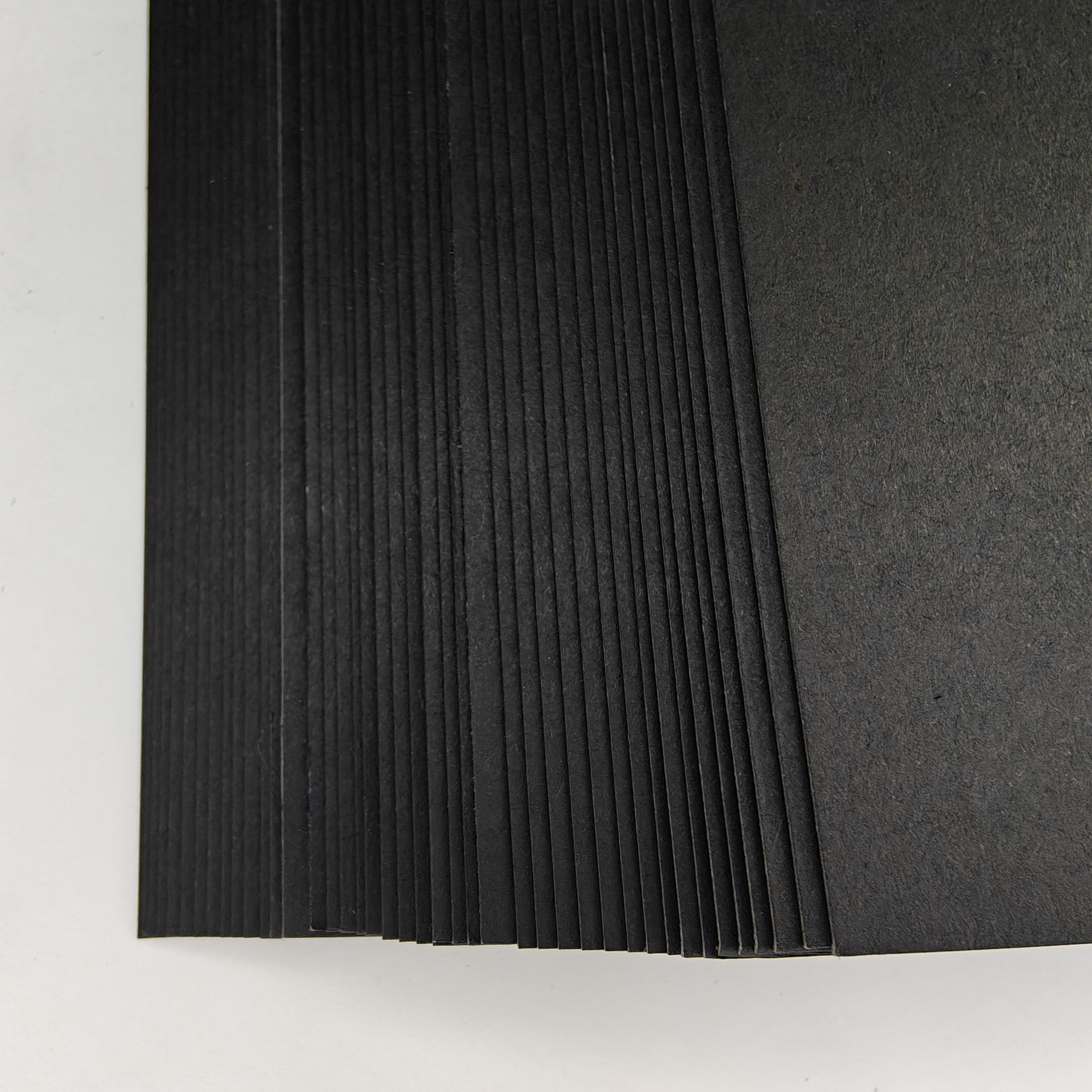 Wholesale black paper black face paper 110gsm-500gsm black paperblack cardboard