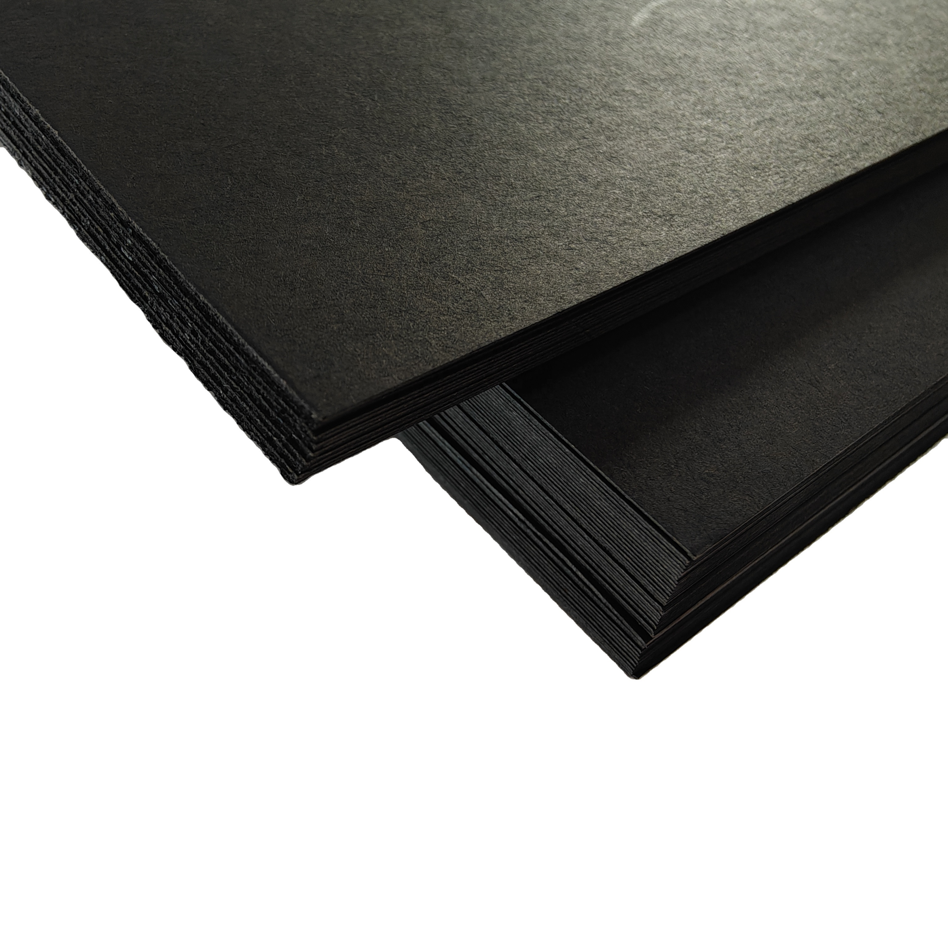 Wholesale black paper black face paper 110gsm-500gsm black paperblack cardboard